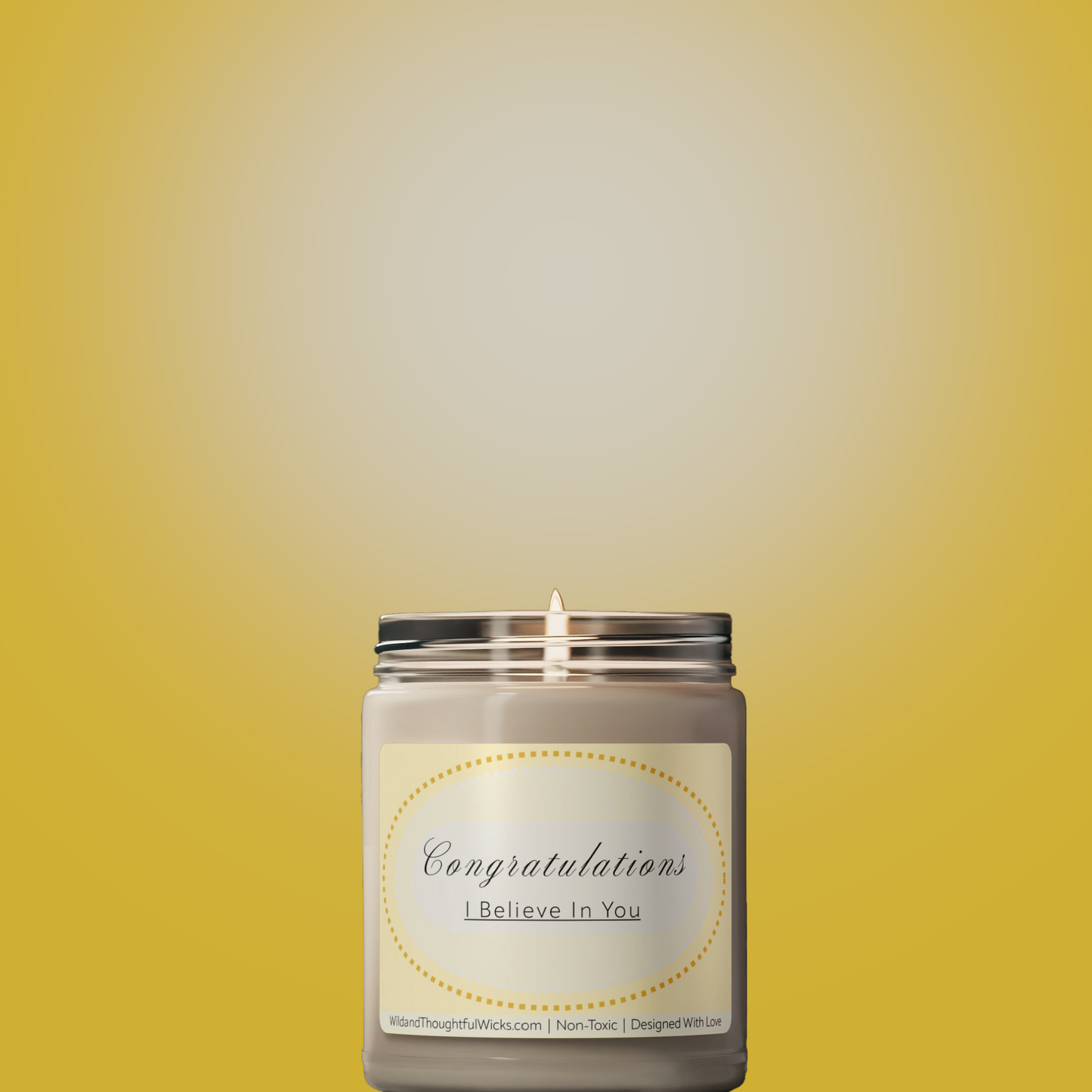 Celebrate: Congratulations Candle!