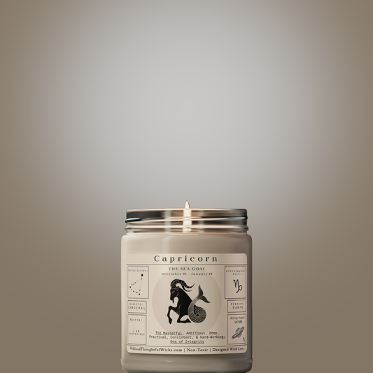 Astrology Candle: Capricorn