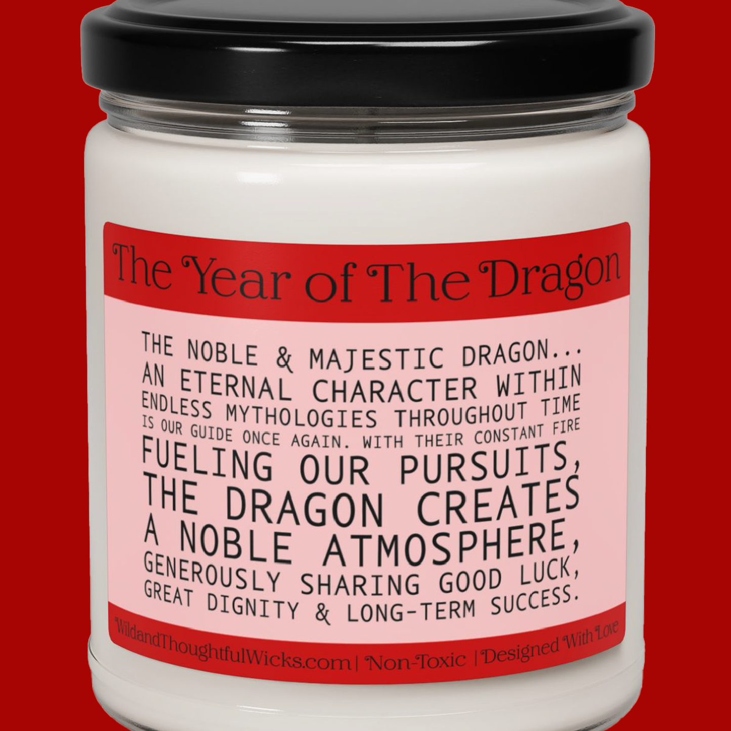 Astrology, Chinese: Year of The Dragon Candle: Good Fortune