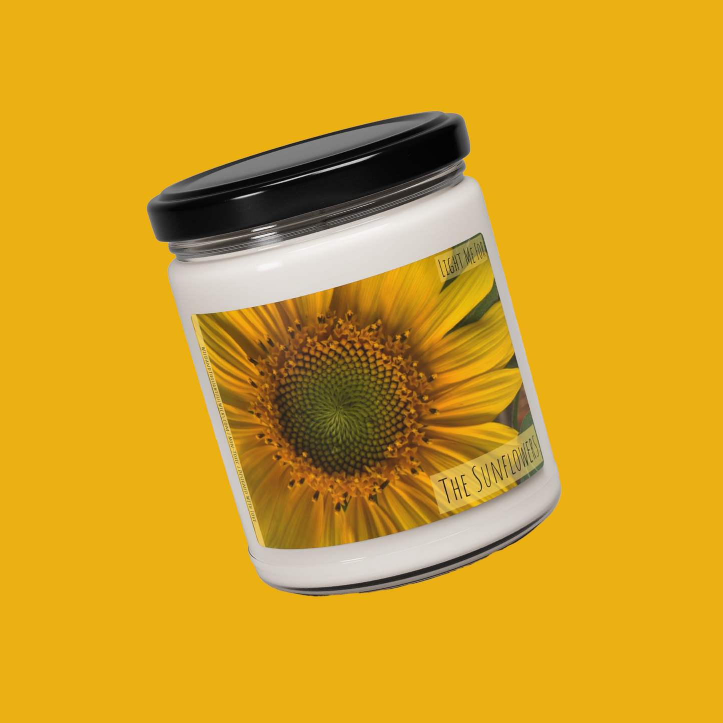 Garden: The Sunflower Mandala Candle