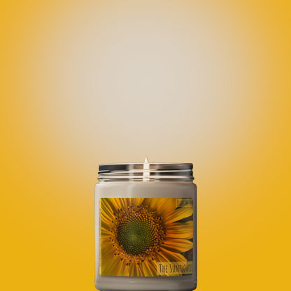 Garden: The Sunflower Mandala Candle