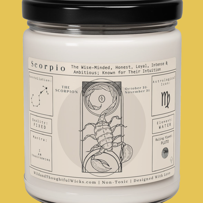 Astrology Candle: Scorpio