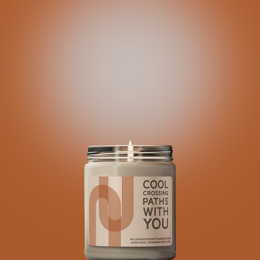 Friendship: Cool Crossing Paths With You Candle