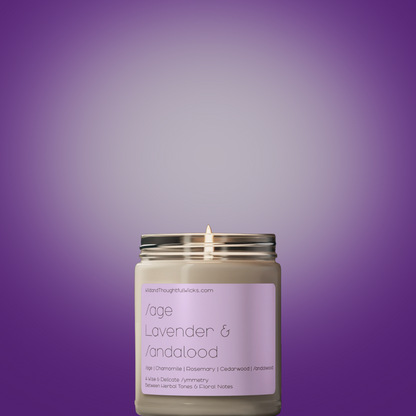 Scent & Essence: Sage, Lavender & Sandalwood