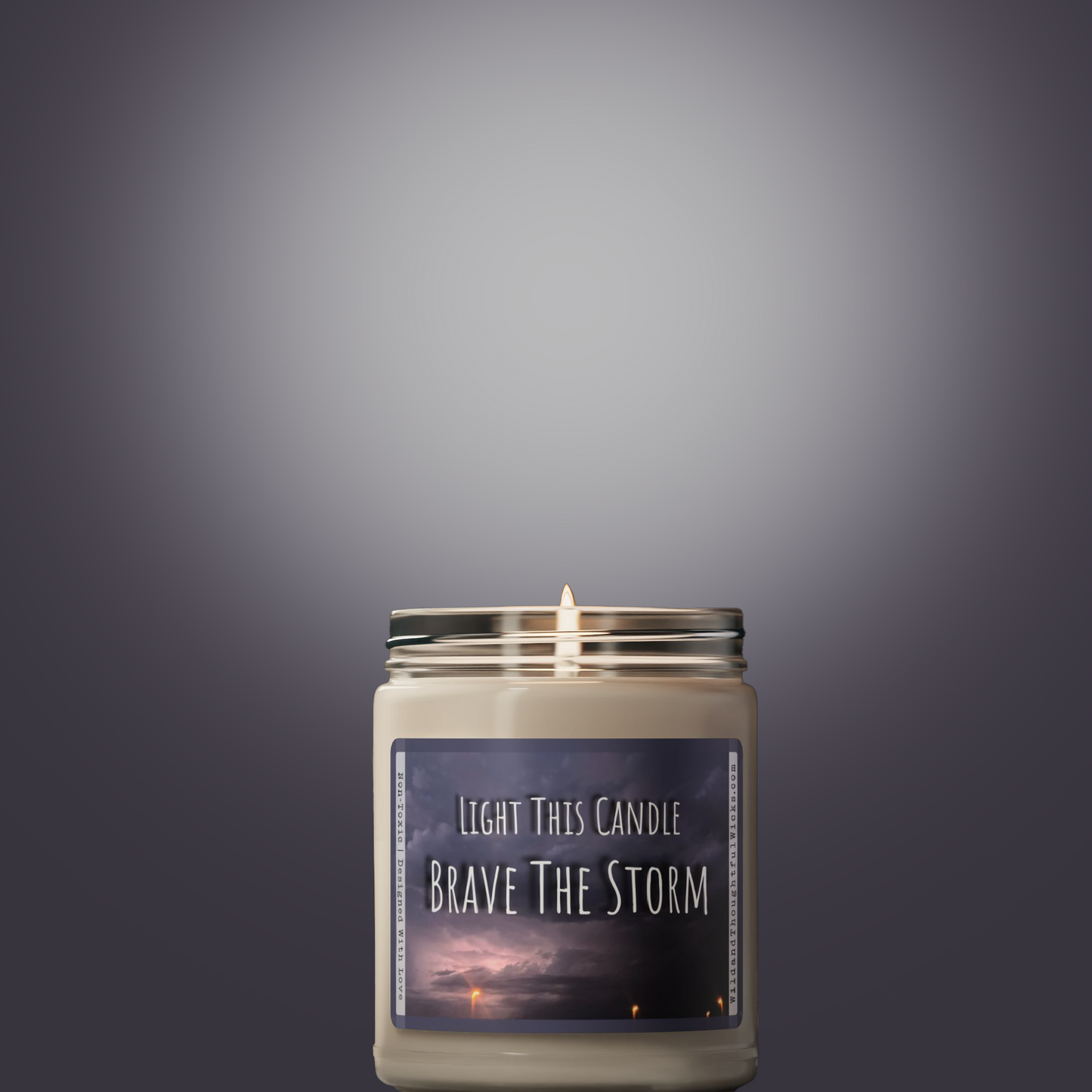 Empower: Brave The Storm Candle